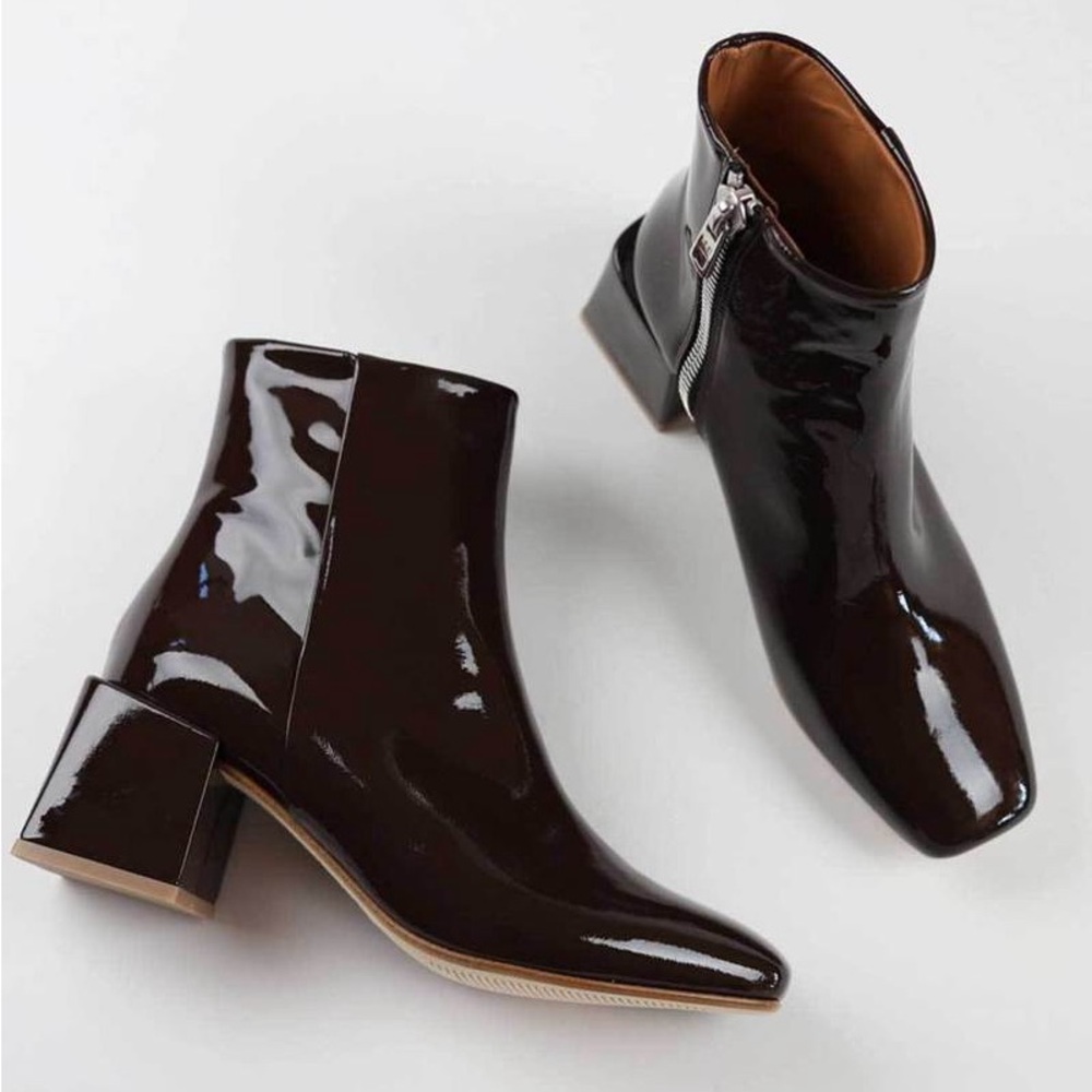 LoQ Lazaro Boots NIB 39 Bombon Charol